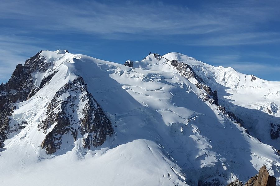 trekking w okolicach Mont Blanc